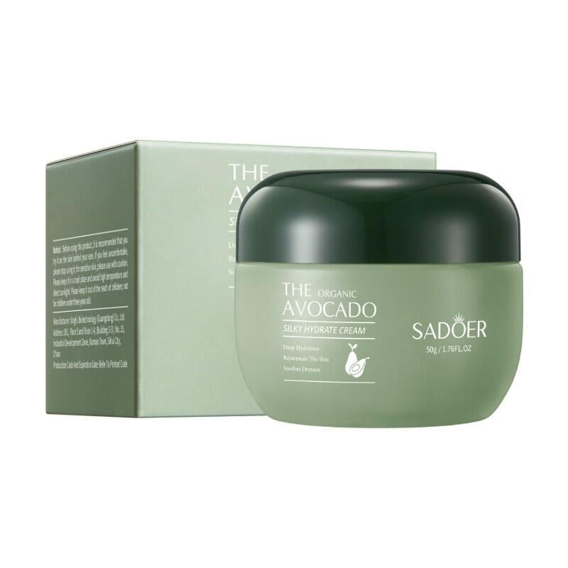 Creme hidratante sedoso de abacate biológico - 50ml