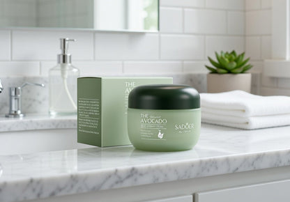 Creme hidratante sedoso de abacate biológico - 50ml