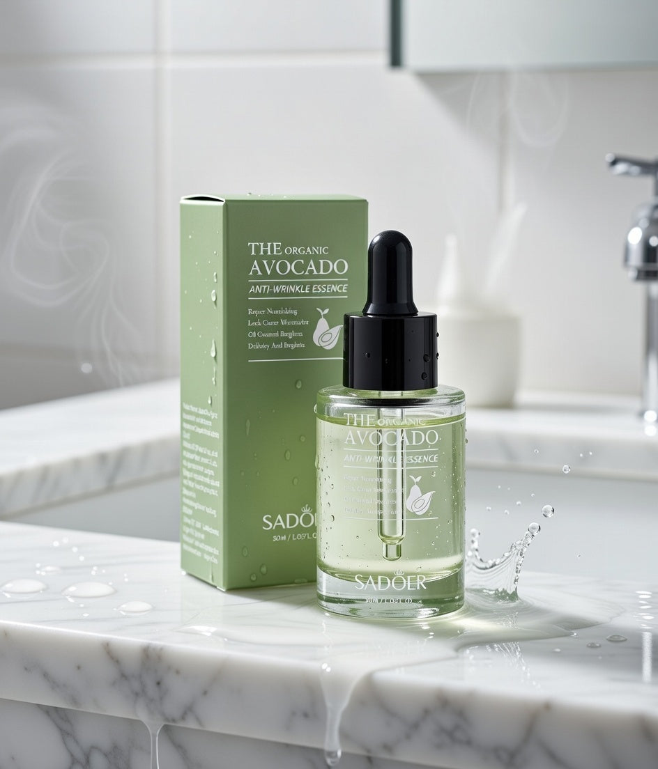 Essência Antirrugas de Abacate Orgânico